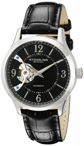 Stuhrling Original Men's 987.02 Legacy Analog Display Automatic Self Wind Black Watch
