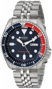 Seiko Men's SKX175 Stainless Steel Automatic Dive Watch
