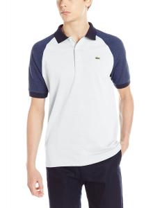 Lacoste Men's Short-Sleeve Color-Block Polo Shirt
