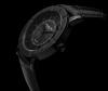 Stuhrling Original Winchester Mens Black Watch - Swiss Quartz Analog Date Wrist Watch for Men - Black IP Stainless Steel Mens Designer Watch with Black Genuine Leather Strap 881.03