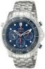 Omega Men's 21230445003001 Diver 300 M Co-Axial Chronograph Sliver Watch