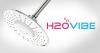 H2oVibe Rain Showerhead Jet with Wireless Bluetooth Speaker - Polished Chrome