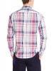 Lacoste Men's Long Sleeve Plaid Regular Fit Woven Shirt