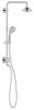 Grohe 26122000 Retro-Fit Euphoria Rustic Shower System with Shower head and Hand shower
