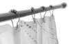 Wrenwane® Shower Curtain Hooks - 100% Stainless Steel, Polished Chrome, Set of 12 Rings