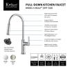 Kraus KPF-1630SS Nola Single Lever Pull-down Kitchen Faucet Stainless Steel Finish