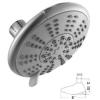 Ana Bath SS5450CBN 5 Inch 5 Function Handheld Shower and Showerhead Combo Shower System, PVD Brushed Nickel Finish