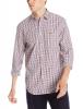 Lacoste Men's Long-Sleeve Poplin Check Shirt