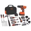 Black & Decker LDX120PK 20-Volt MAX Lithium-Ion Drill and Project Kit