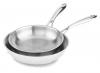 KitchenAid KCN08TPST Sculptured Stainless Steel 8" and 10" Skillets Twin Pack Cookware - Stainless Steel