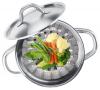 Sunsella Vegetable Steamer - 5.3" to 9.3" - 100% Stainless Steel