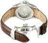 Bulova Men's 'Calibrator' Swiss Automatic Stainless Steel and Leather Casual Watch, Color:Brown (Model: 63B160)