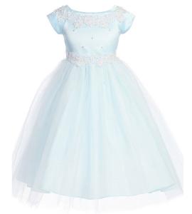 Kid Collection Girl's D1102 Special Occasion Dress