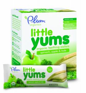 Plum Organics Little Yums, Spinach Apple Kale (6 Count, 0.5 Oz Each)