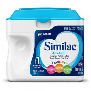 Similac Advance Infant Formula with Iron, Stage 1 Powder, 23.2 Ounces
