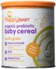 Happy Baby Organic Probiotic Baby Cereal with DHA & Choline, Multi-Grain, 7-Ounce Canisters (Pack of 6)