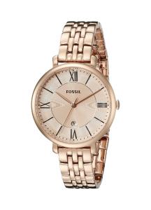 Fossil Women's ES3435 Jacqueline Rose Gold-Tone Stainless Steel Watch
