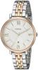 Fossil Women's ES3844 Jacqueline Three-Hand Date Stainless Steel Watch - Tri-Tone