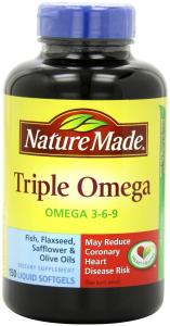 Nature Made Triple Omega 3-6-9, 150 Softgels