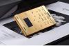 Golden Mini Ultra Slim JAVA Touch Screen Mobile Phone GSM Quadband MP3 Bluetooth Aiek M3