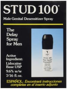 Stud 100 Male Genital Desensitizer Spray, 7/16- Fl. Ounce Box