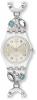 Đồng hồ Swatch Women's Menthol Tone LK292G Silver Stainless Steel Swiss Quartz with Silver Dial