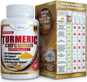 Thuốc Turmeric Curcumin (Highest Potency) Joint Pain Relief Supplement 185 Times More Bioavailable Than 95% Standardized Bioperine C3 Curcuma Root Extract Capsules Anti Inflammatory Health Supplements