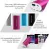 Sạc pin đa năng Portable Charger RAVPower 6700mAh (2.4A Output & 2A Input) External Battery Pack iSmart Technology for Smartphones Tablets and more - Pink
