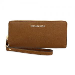 Ví nữ Michael Kors Jet Set Travel Leather Continental Wallet - Luggage