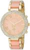 Đồng hồ U.S. Polo Assn. Women's USC40063 Gold-Tone and Pink Bracelet Watch