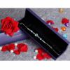 Vòng tay Mother's Day Gift Women Heart Shaped Swarovski Elements Crystal Silver-Tone Plated Bracelet
