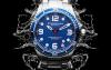 Mens "Specialty Grand Regatta" Stainless Steel Professional Swiss Quartz Dive Watch