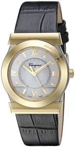 Đồng hồ Salvatore Ferragamo Women's FI1970015 VEGA Analog Display Quartz Black Watch