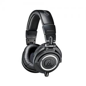 Audio-Technica ATH-M50X Professional Studio Headphones (Black)(Certified Refurbished)