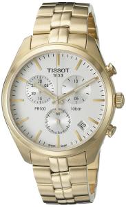 Men's T1014173303100 Analog Display Quartz Gold Watch