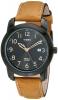 Đồng hồ Timex Men's T2P1339J Elevated Classics Stainless Steel Watch with Brown Genuine Leather Strap