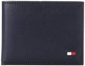 Tommy Hilfiger Men's Leather Dore Passcase Billfold Wallet
