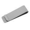 VALYRIA Silver Tone Stainless Steel Polished Money Clip with Personalized Engraving