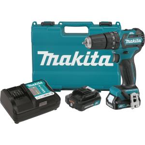 Makita PH05R1 12V MAX CXT Lithium-Ion Brushless Cordless Hammer Driver-Drill Kit, 3/8"