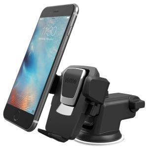 iOttie Easy One Touch 3 (V2.0) Car Mount Universal Phone Holder for iPhone 6s Plus 6s SE Samsung Galaxy S7 Edge S6 Edge Note 5 4- Retail Packaging- Black