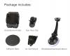 Smartphone Car Mount Holder, iKross 4-in-1 Universal Windshield / Dashboard / Sun Visor / Air Vent Car Mount Cradle Holder Kit - Black