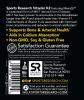 Sports Research Vitamin K2 (MK7) Gluten Free Organic Coconut Oil with MenaQ7, 100mcg, 60 Veggie Liquid Softgels