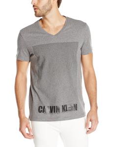 Calvin Klein Men's Short Sleeve Solid Gradient C