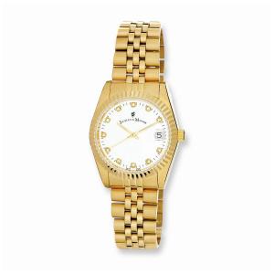 Mens Jacques Du Manoir Gold-tone Strap Watch, Best Quality Free Gift Box Satisfaction Guaranteed