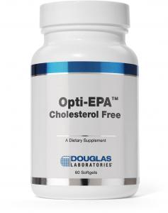 Douglas Laboratories® - Opti-EPA 500TM (Cholesterol Free) - Supports Brain, Eyes, Pregnancy and Cardiovascular Health* - 60 Capsules