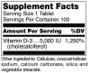 Douglas Laboratories® - Vitamin D (5,000 I.U.) - Vitamin D3 Health Supplement - 100 Tablets
