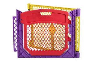 North States Superyard Colored Play Door with 2 Panel Extension