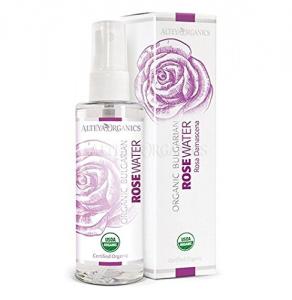 Nước hoa hồng Alteya Organics Bulgarian Rose Water - USDA Certified Organic 3.4 oz Spray