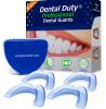 Professional Dental Guard -4(pack)- Stops Teeth Grinding, Bruxism, Tmj, & Eliminates Teeth Clenching .All Orders includes Fitting Instructions & Anti-Bacterial Case. 100% Satisfaction Is guaranteed!