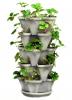 5 Tier Stackable Strawberry, Herb, Flower, and Vegetable Planter  - Vertical Garden Indoor / Outdoor